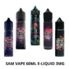 SAM VAPE E-LIQUID 3MG-60ML