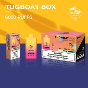 TUGBOAT BOX 6000 PUFFS DISPOSABLE