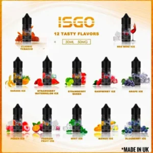 ISGO E-JUICE SALTNIC