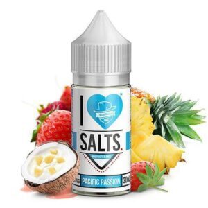 PACIFIC PASSION I LOVE SALTS MAD HATTER JUICE 30ML